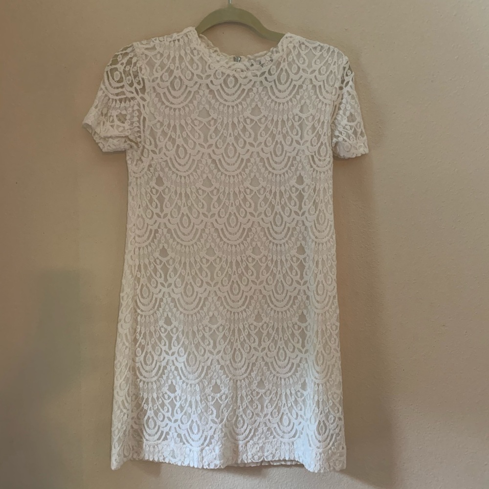 White Lace Dress